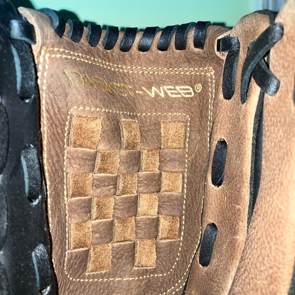 Rawlings Renegade R125BRB baseball glove mitt mit leather 12 1/2 sports ball - Picture 3 of 7